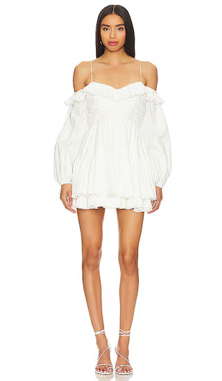 Zennia Dress in White | Revolve Clothing (Global)
