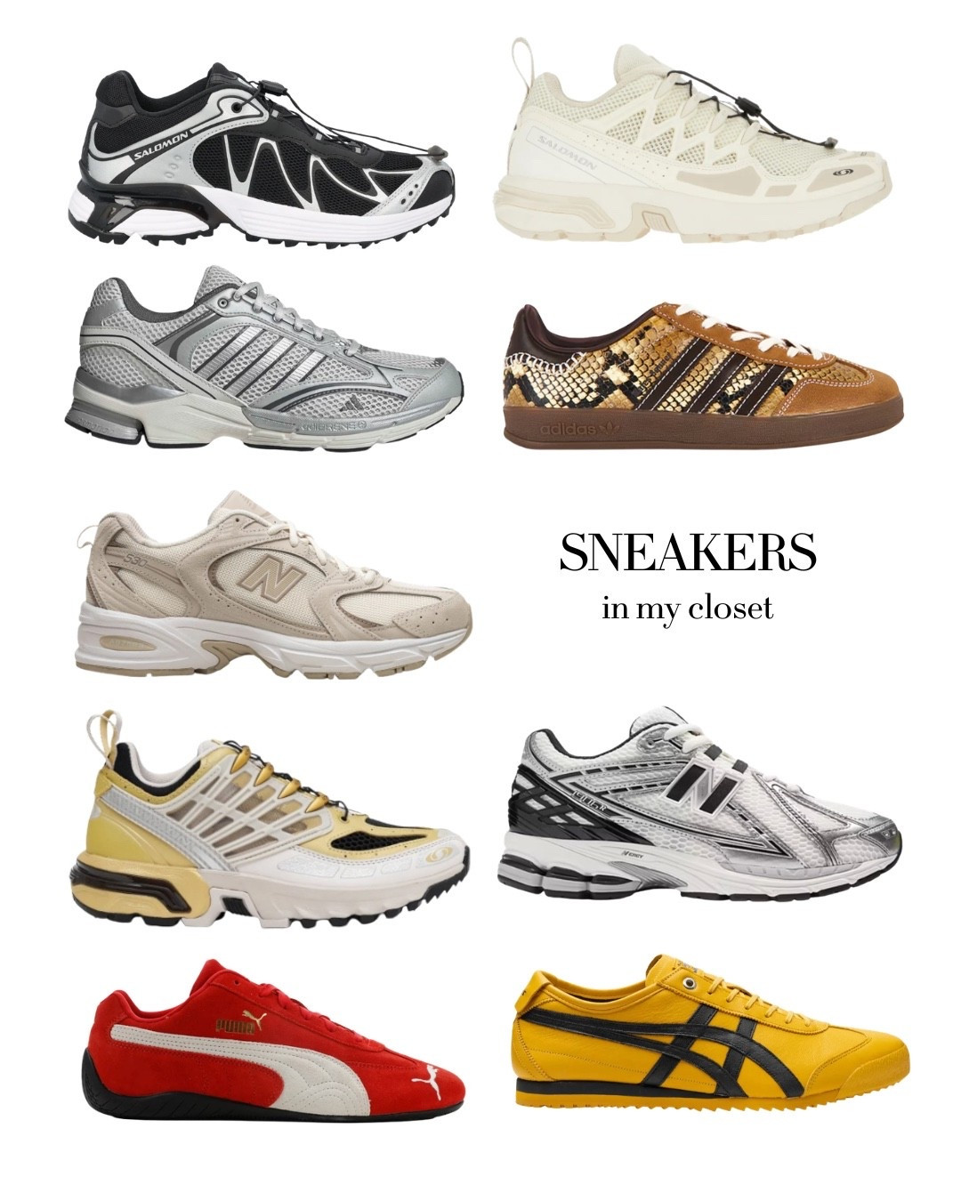 sneakers I own and love!