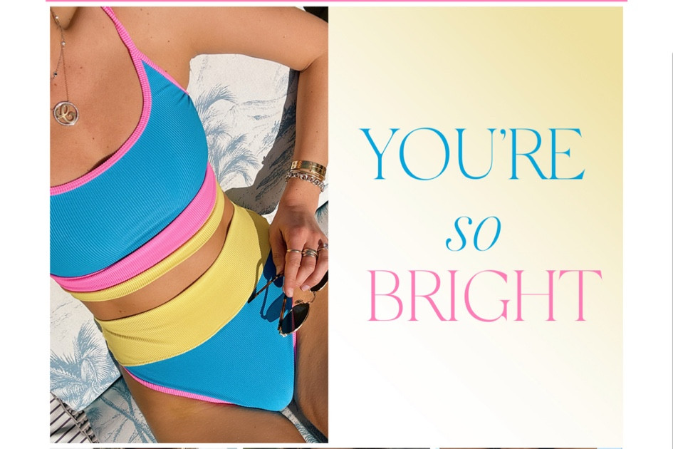 Bright colored swimsuits at Beach Riot! Bikini. Summer vacation. Beach trip. 

#LTKswim
