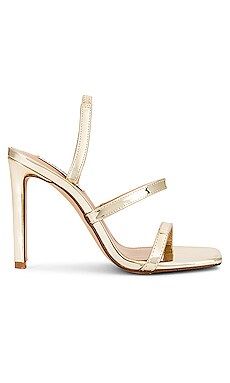 Steve Madden Gracey Sandal in Gold Mirror from Revolve.com | Revolve Clothing (Global)