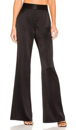 Dylan Wide Leg Pant in Black | Revolve Clothing (Global)