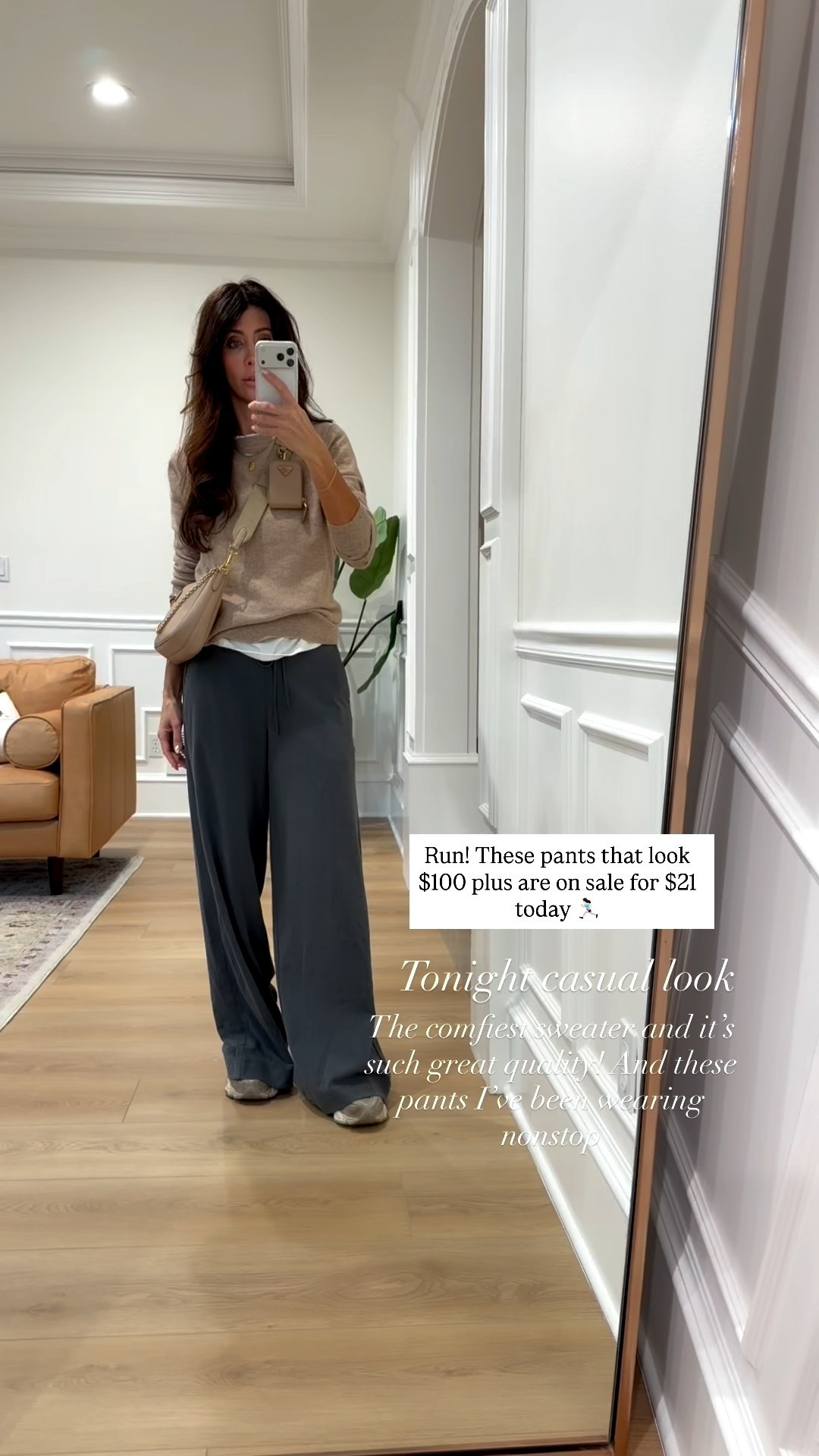 I sized down to the xs in pants (runs a bit oversized) and small in sweater tts! 

#LTKCyberWeek #LTKootd #LTKHoliday