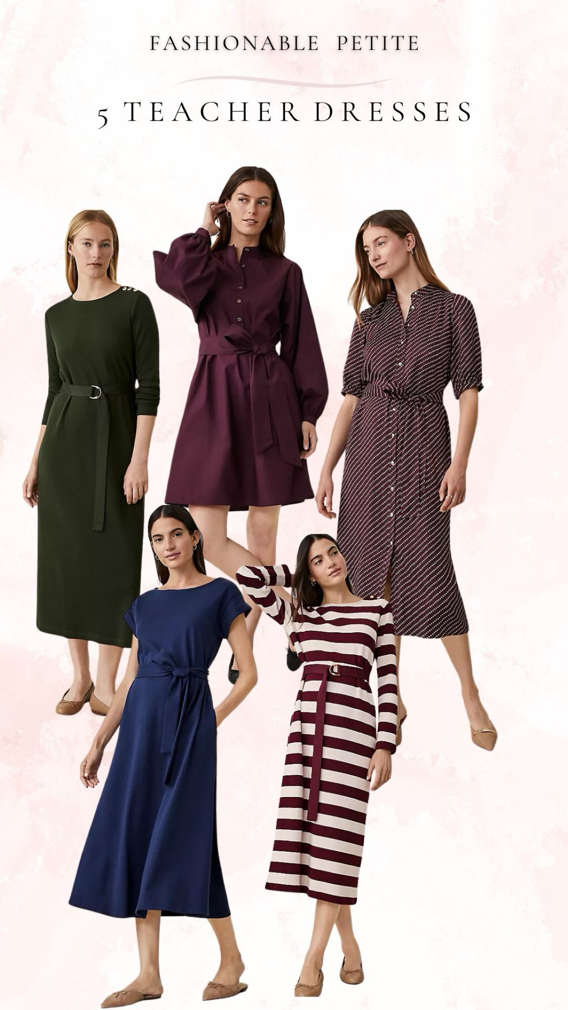 Dresses for teachers under $100!
Fall dresses, teacher dress, teacher outfit, fall outfit, work dresses, fall outfits, Ann Taylor 

#LTKBacktoSchool #LTKSaleAlert