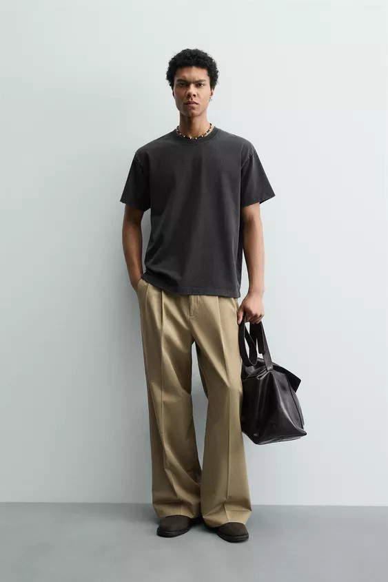 WASHED BOXY FIT T-SHIRT | Zara US