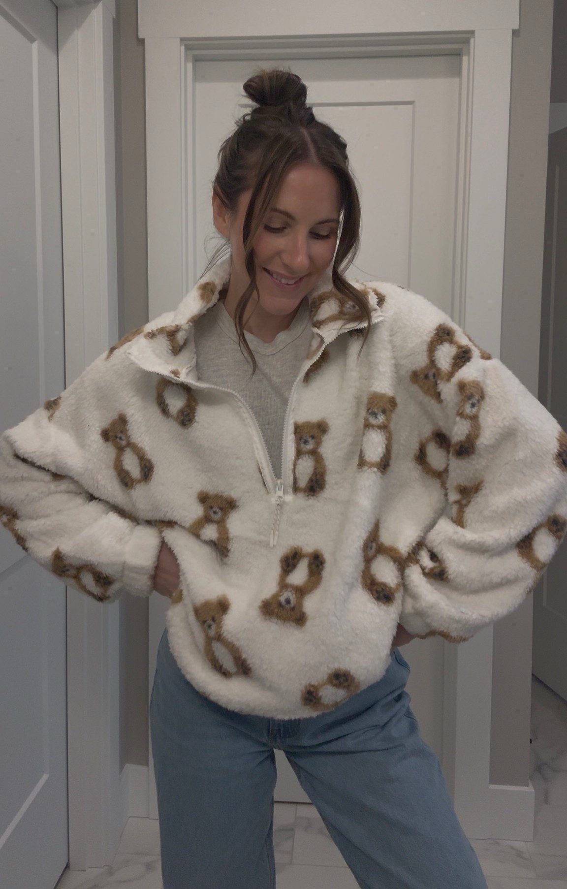 The coziest $11 fleece! I sized up to a large!

Gift idea | Ralph Lauren holiday | teddy bear | cozy | lounge 

#LTKCyberWeek #LTKHoliday #LTKGiftGuide

#LTKHoliday #LTKFindsUnder50 #LTKSeasonal