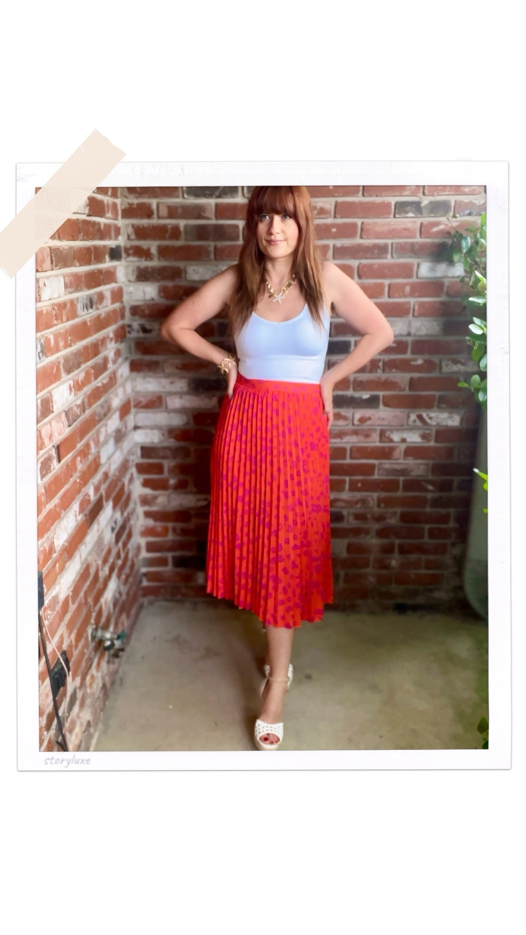 I’m wearing a shapewear tank tops. I’m size L. True to size. Not to tight, still feels comfortable 

#amazon 

#LTKootd #LTKOver40
