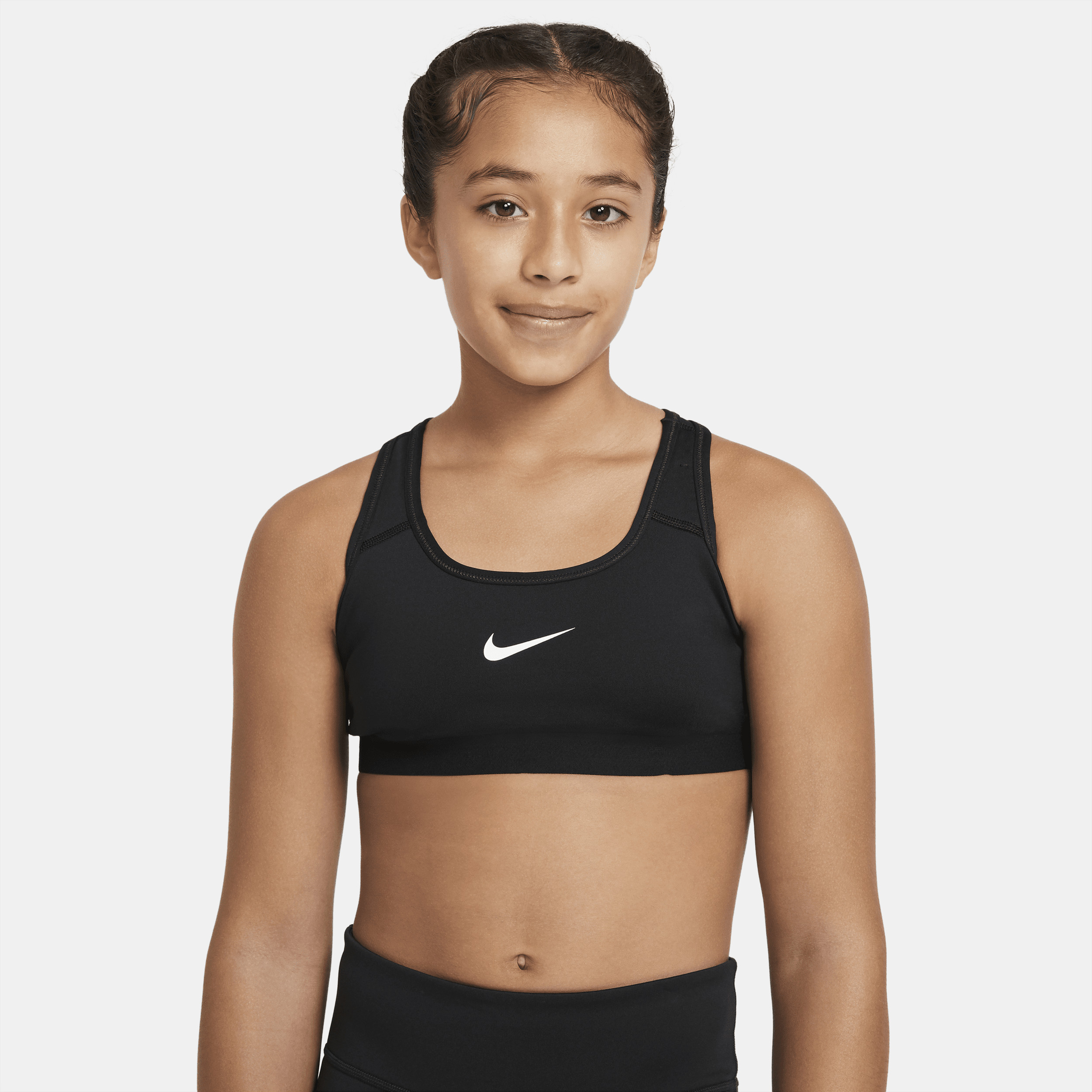 Nike Big Kids' (Girls') Sports Bra in Black | BV1435-010 | Nike (US)