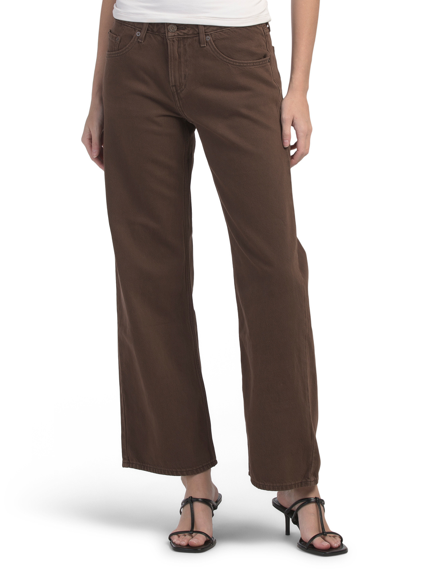 Low Rise Loose Washed Jeans | TJ Maxx