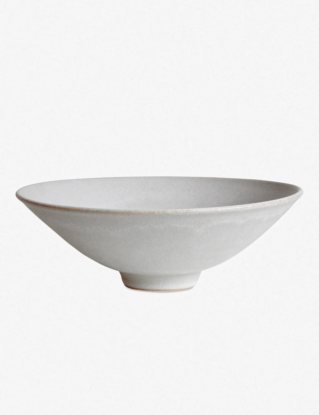 Sheldon Ceramics Flared Bowl, Stone | Lulu and Georgia 