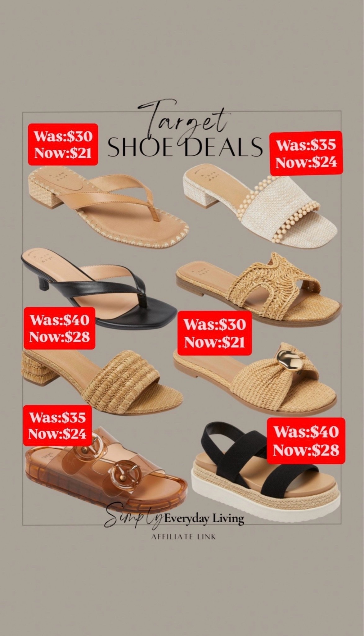 Target shoe deals

#LTKSaleAlert