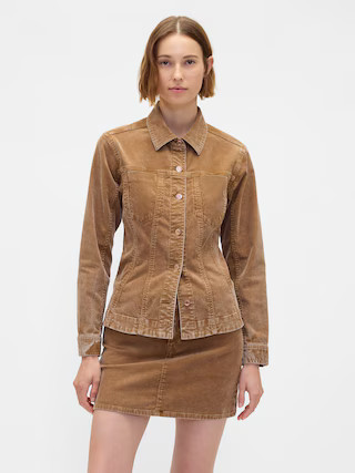 Corduroy Crop Jacket | Gap (US)