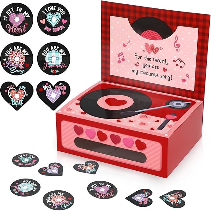 Pajean Valentines DIY Boxes for Kids with 36 Greeting Cards Valentine's Day Mailbox Cards for Gir... | Amazon (US)