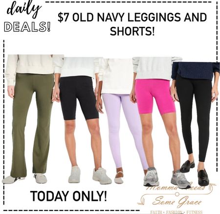 $7 Shorts and leggings at Old Navy! Today only!

#LTKstyletip #LTKsalealert #LTKfindsunder100