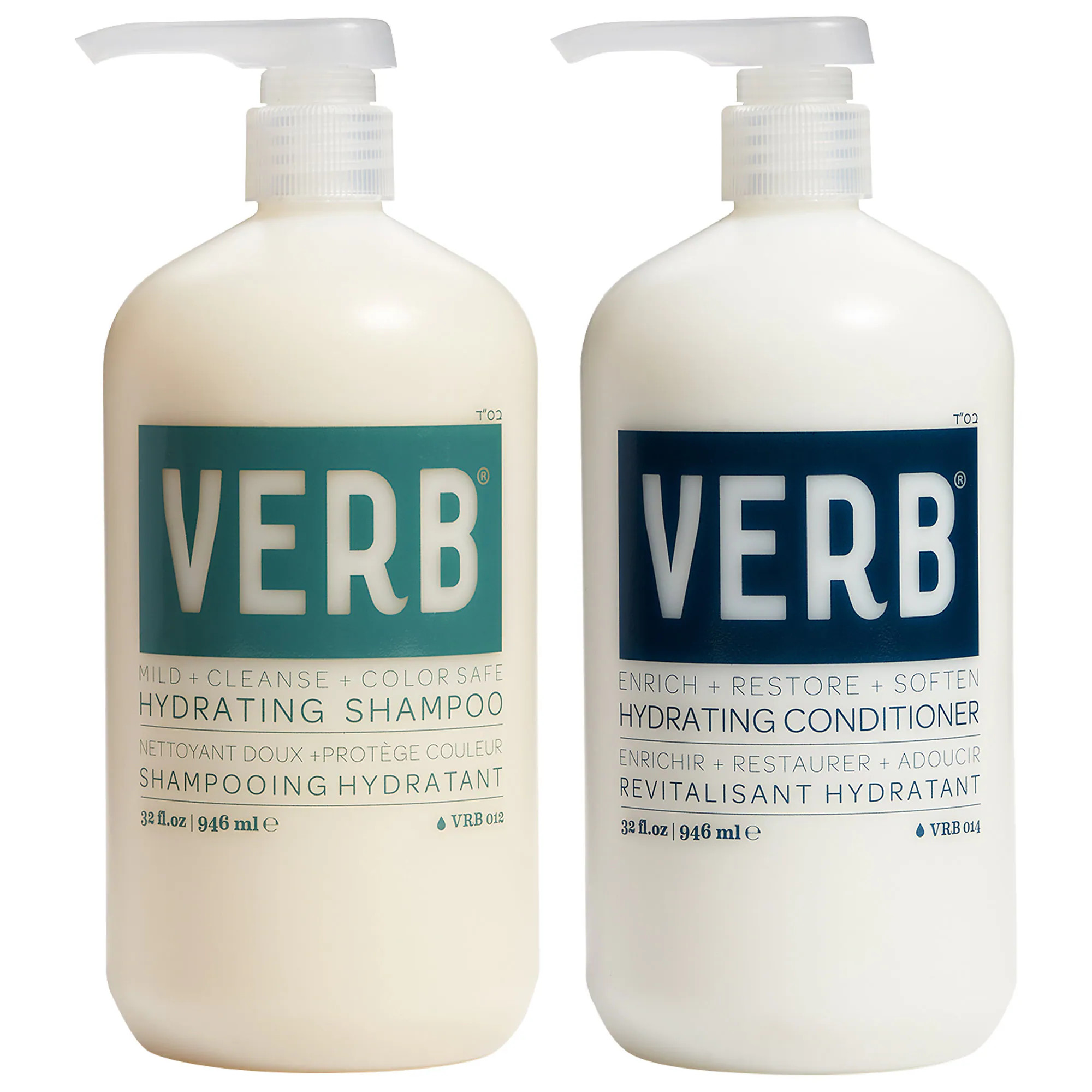 Verb Hydrating Shampoo and Conditioner Jumbo Set for Dry and Damaged Hair | Sephora (US)