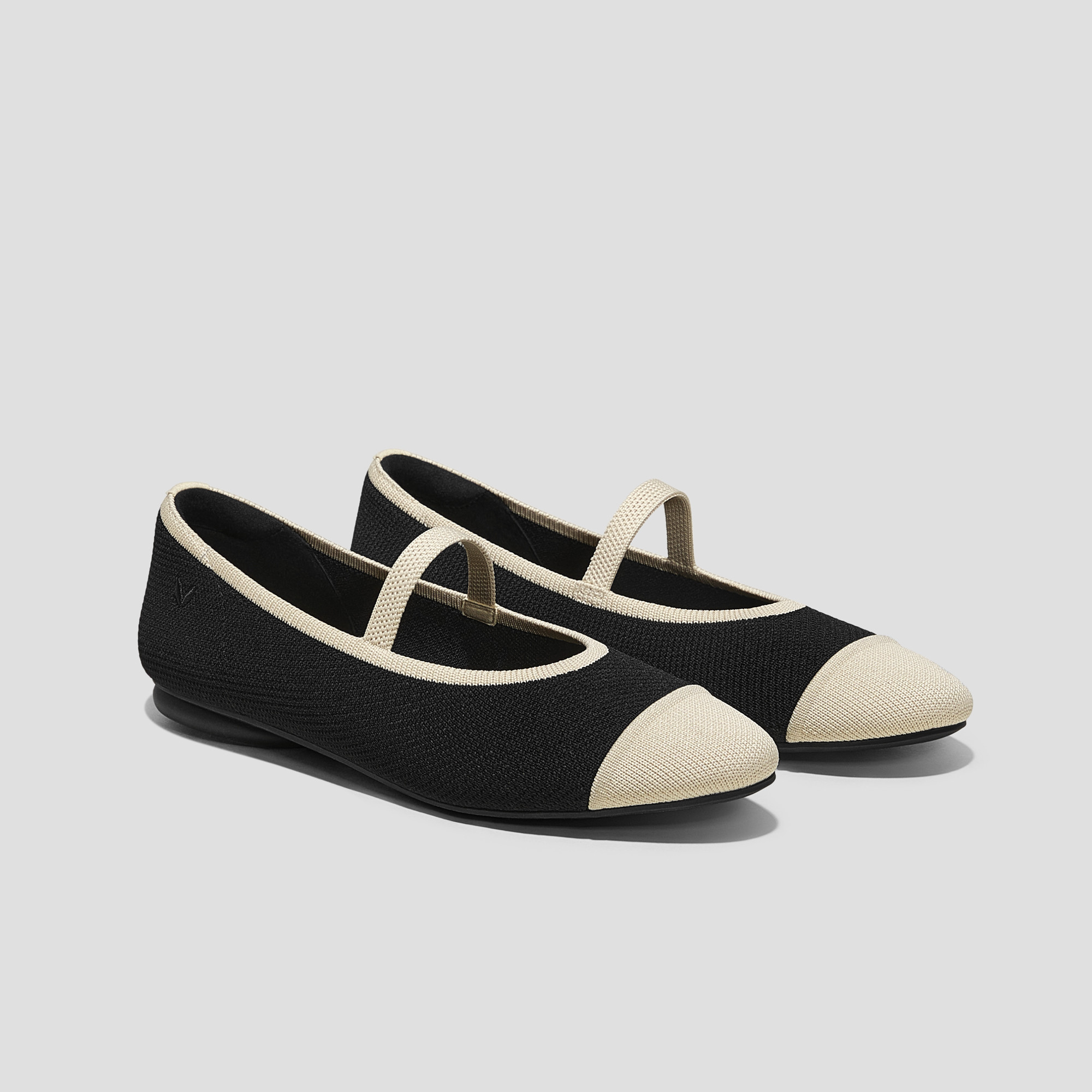 VIVAIA Almond-Toe Mary-Jane (Tamia Mary-Jane)|BLACK DIAMOND|US 8.5 | VIVAIA
