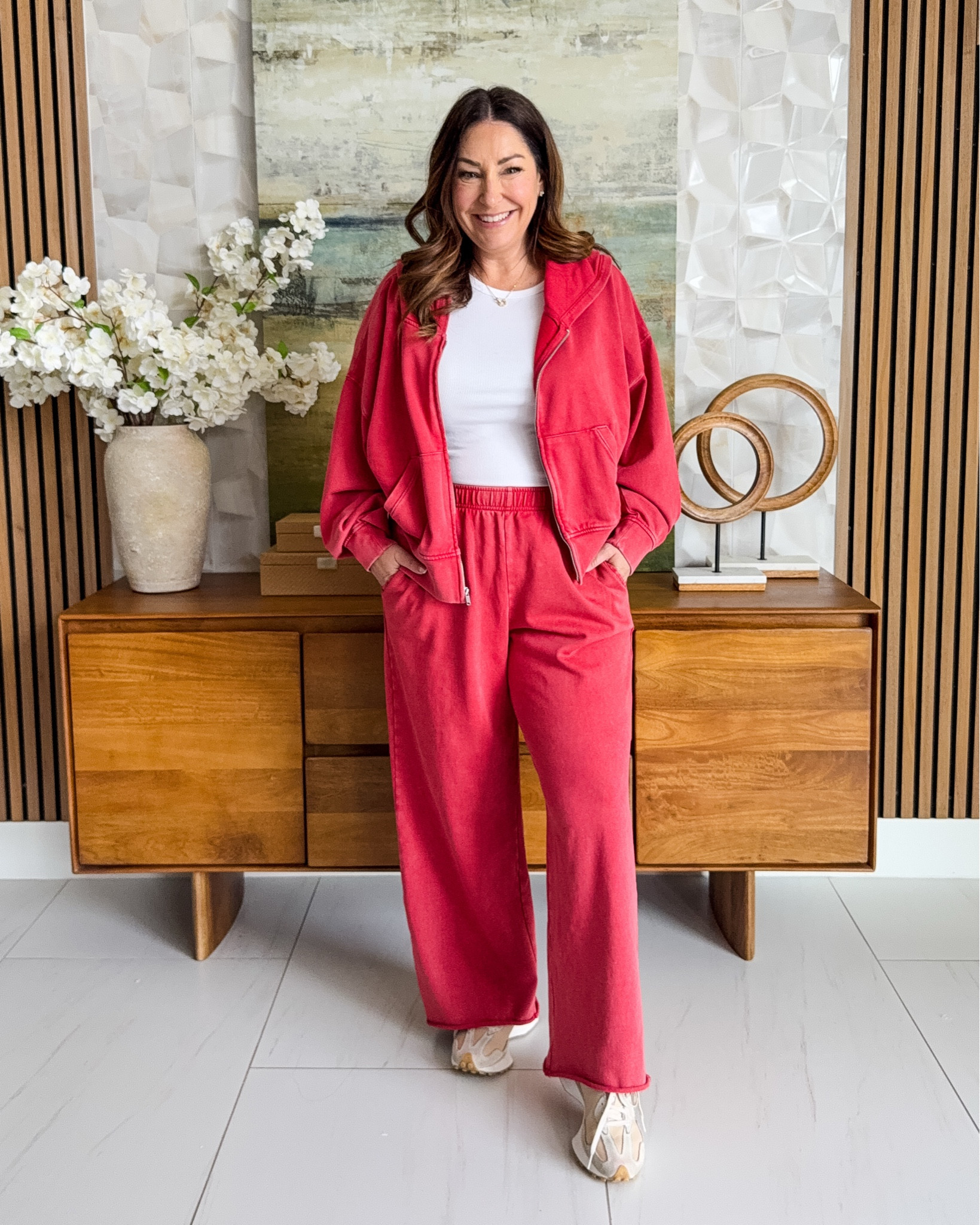 Gap Sweat 2 Piece Set | Jacket runs oversized wearing large, pants tts, large  

 

#LTKActive #LTKOver40 #LTKMidsize