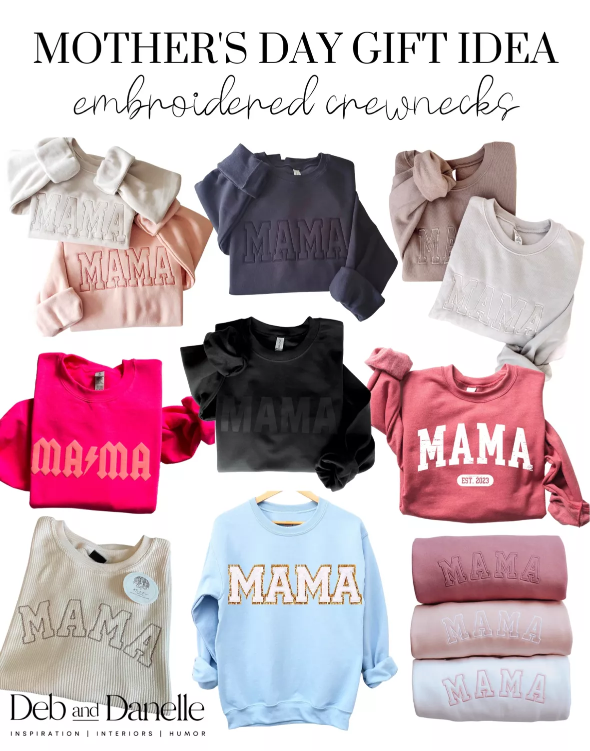 Mama Embroidered sweatshirt, Mama … curated on LTK