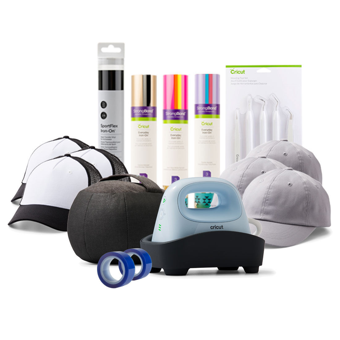 Cricut Hat Press + Everything Iron-On Bundle | Cricut