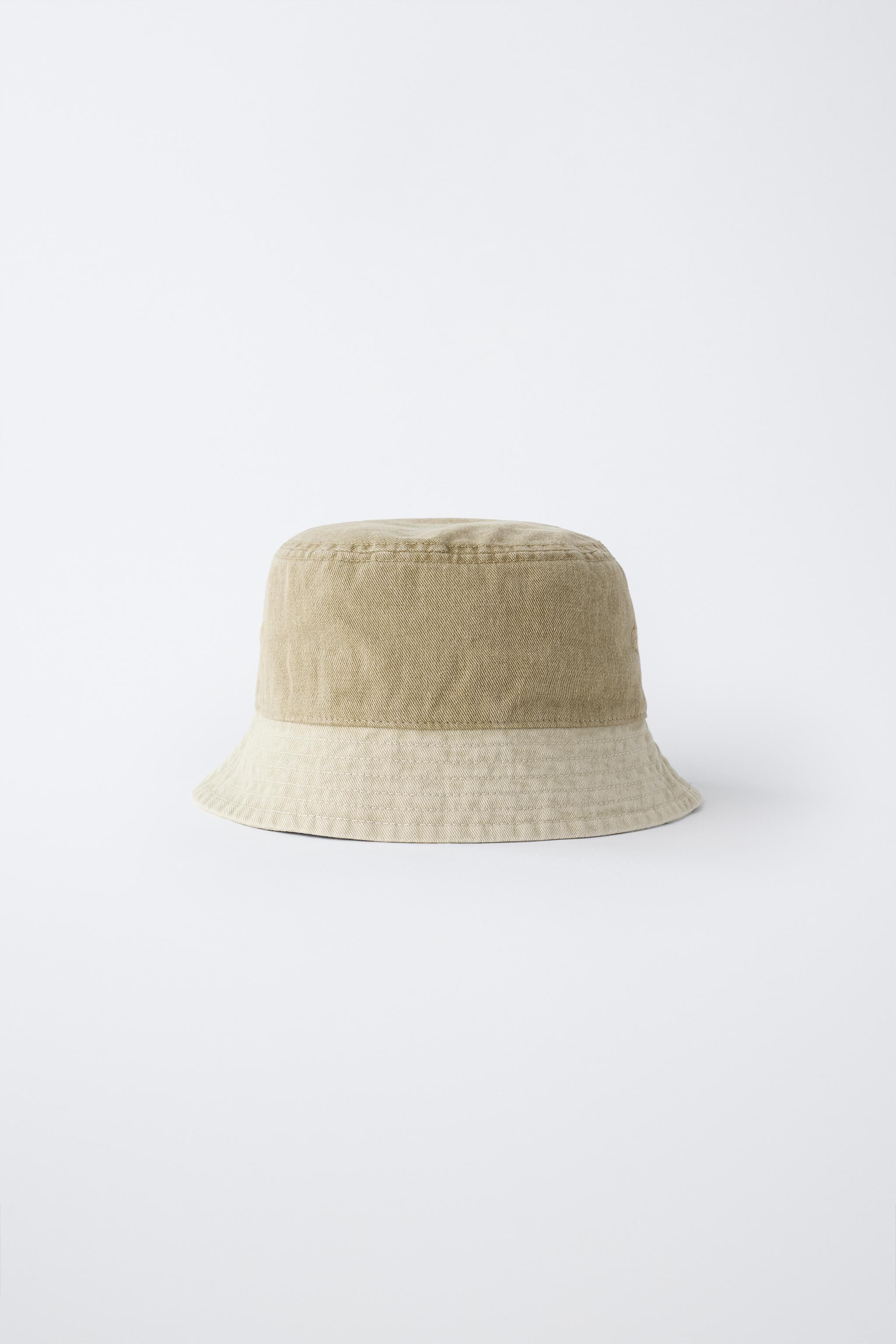 COLOUR BLOCK BUCKET HAT | Zara UK
