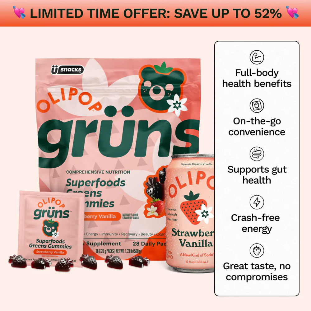 New Strawberry Vanilla Flavor! | Gruns
