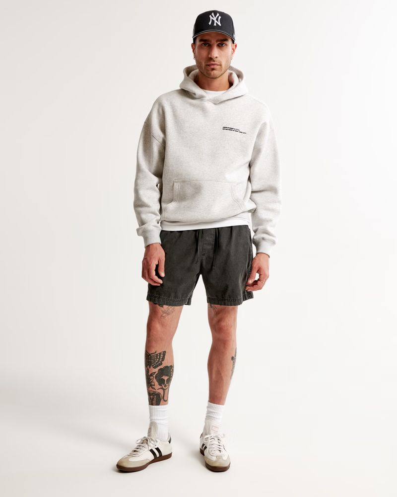 Micro-Logo Popover Hoodie | Abercrombie & Fitch (UK)