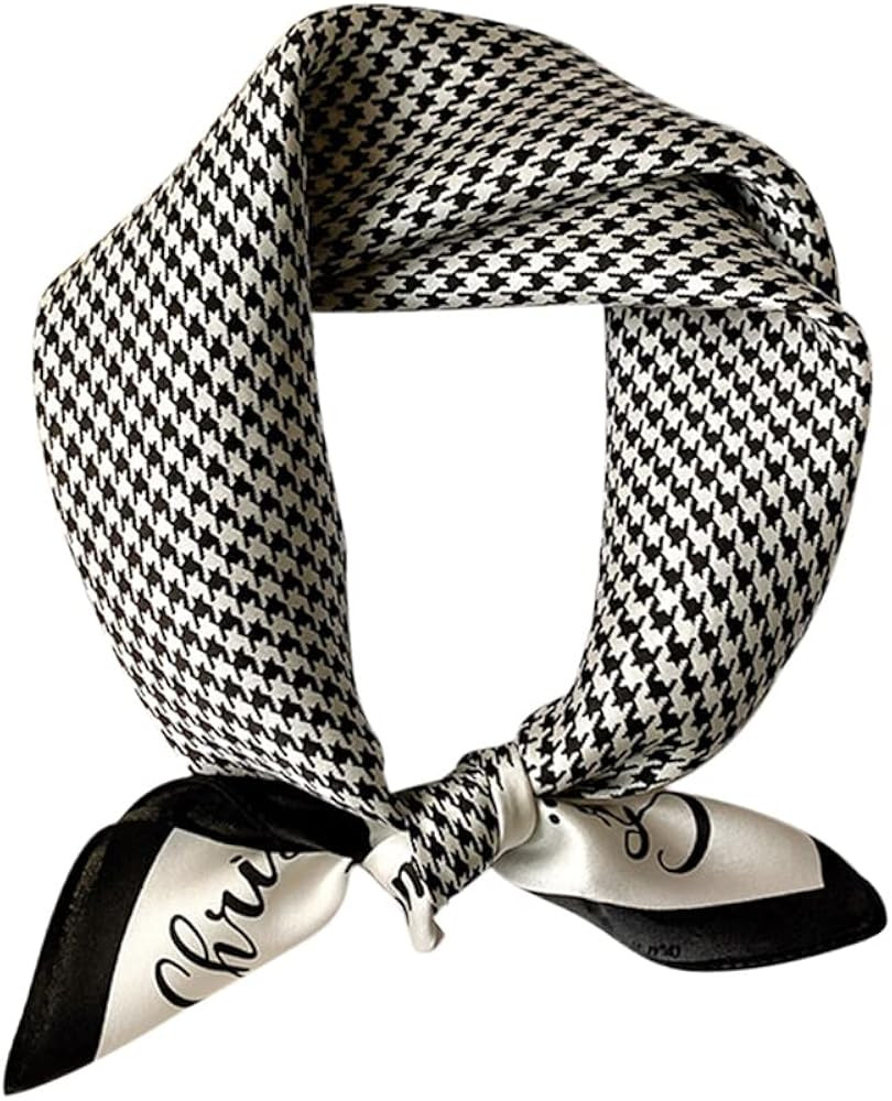 Mulberry Silk Scarfs Neck Scarf 21"x21" Small Square Scarfs hair scarf bandana for Women Gift Pac... | Amazon (US)