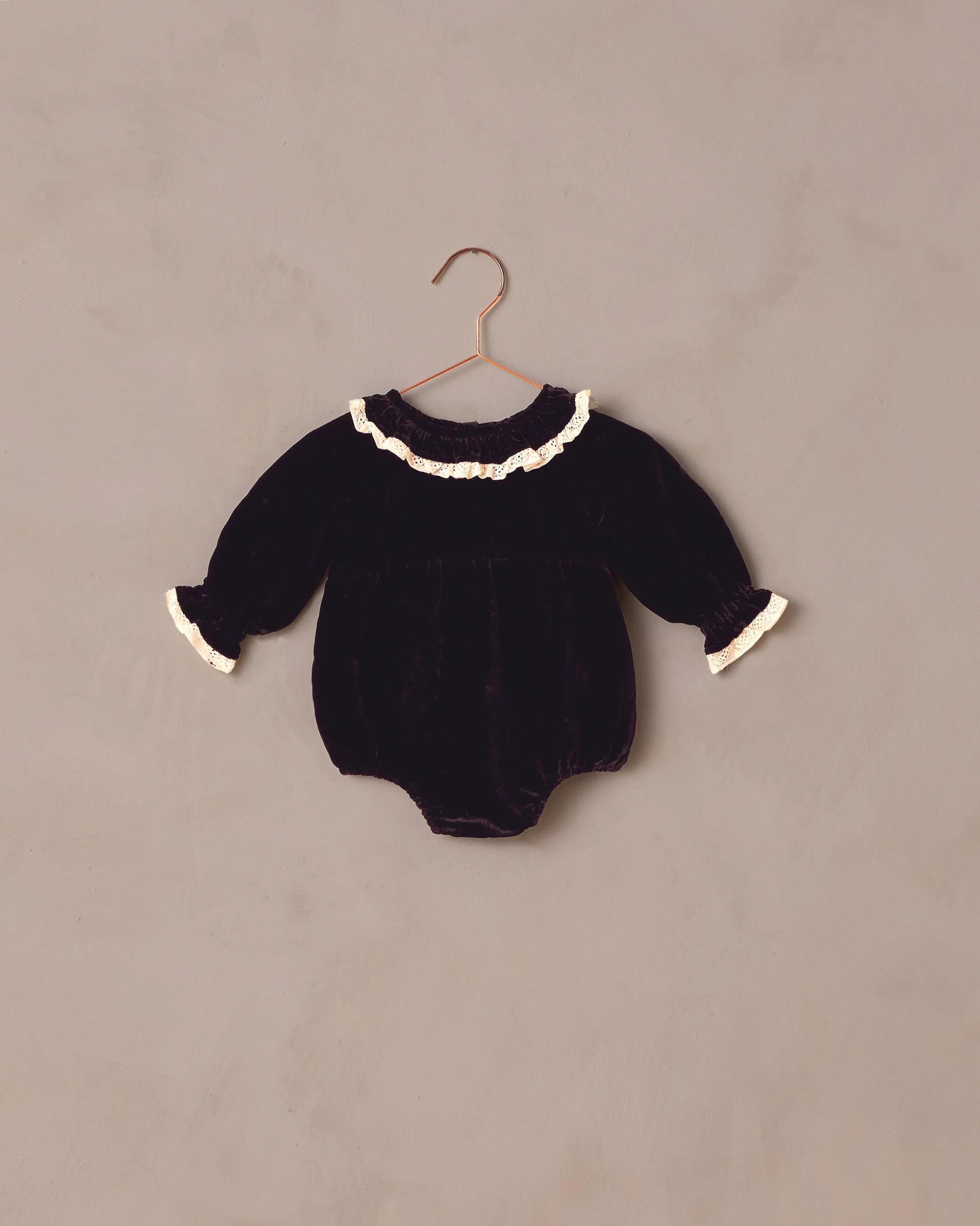 Adeline Romper | Black | Rylee + Cru