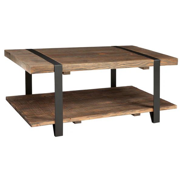 Carbon Loft Kenyon Natural Rustic Coffee Table | Bed Bath & Beyond