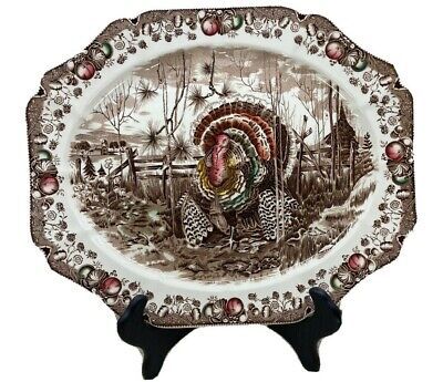 Johnson Brothers His Majesty Beautiful LG Thanksgiving Platter - Perfect Cond! | eBay US