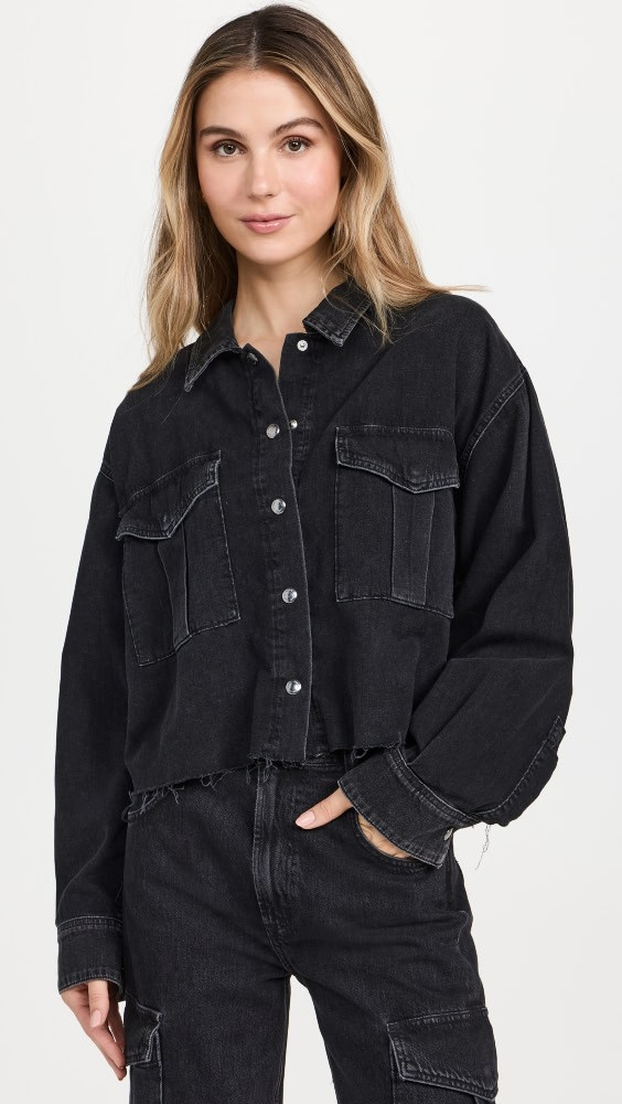 AGOLDE Nyx Denim Shirt | Shopbop | Shopbop