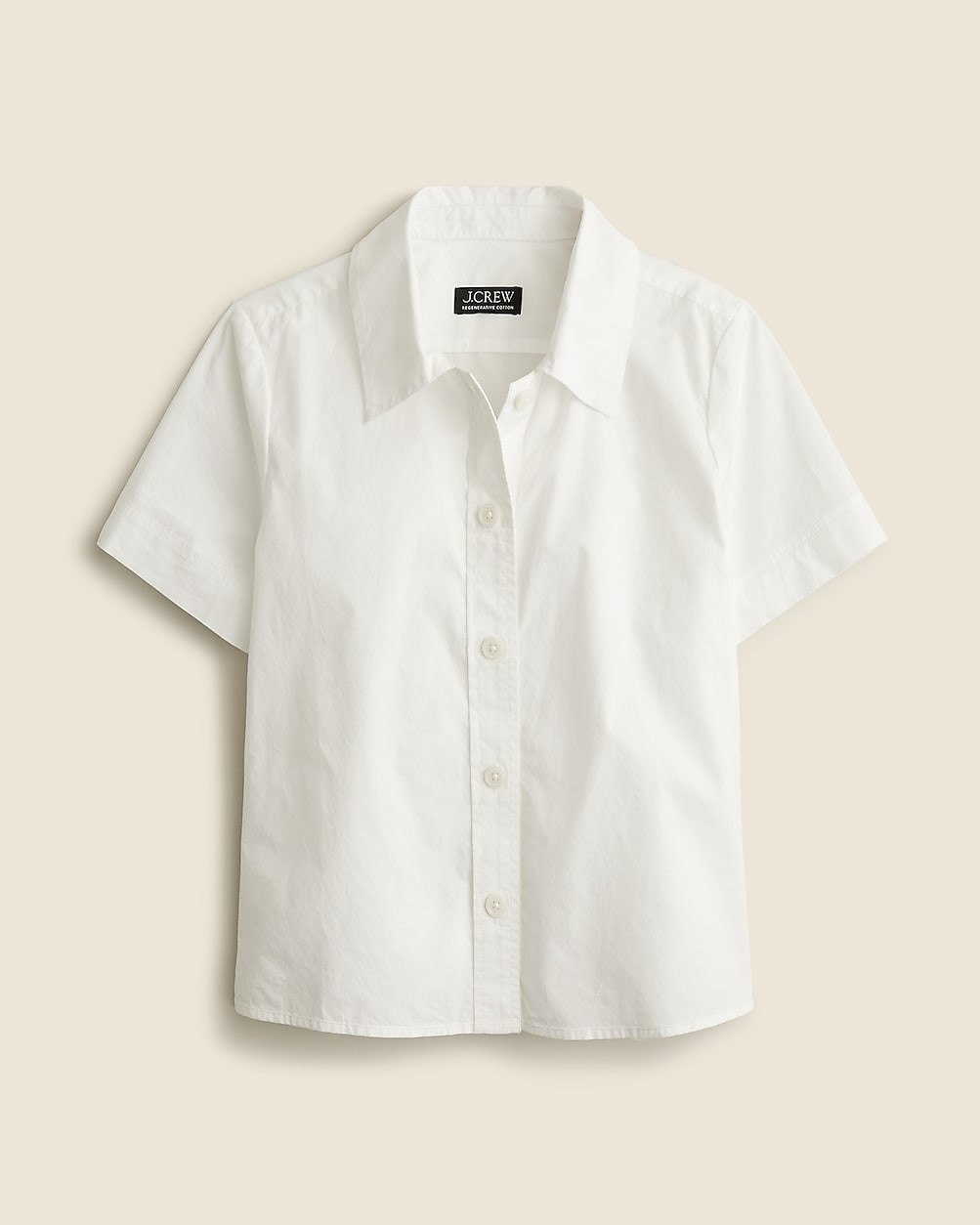 Gamine shirt in cotton poplin | J. Crew US