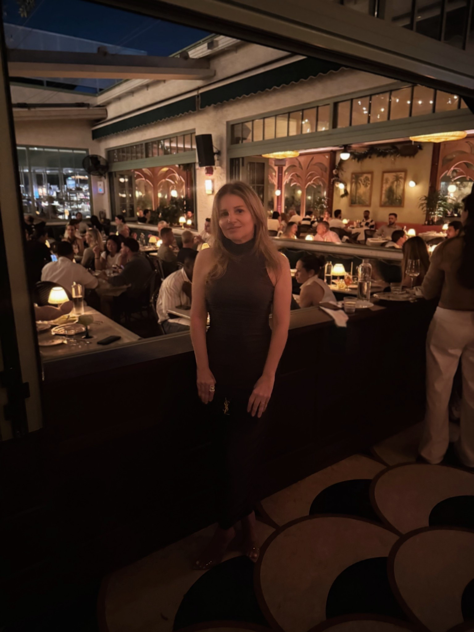 Another shot of my brown midi dress from dinner last week. It’s a ruched sleeveless bodycon dress from AFRM (wearing size: S) w a high neck that’s perfect holiday or NYE outfit or a date night, dinner or holiday cocktail dress. My shoes are nude high heel mules with a transparent vinyl top and my bag is a clutch from YSL.

#LTKootd #LTKWedding #LTKHoliday