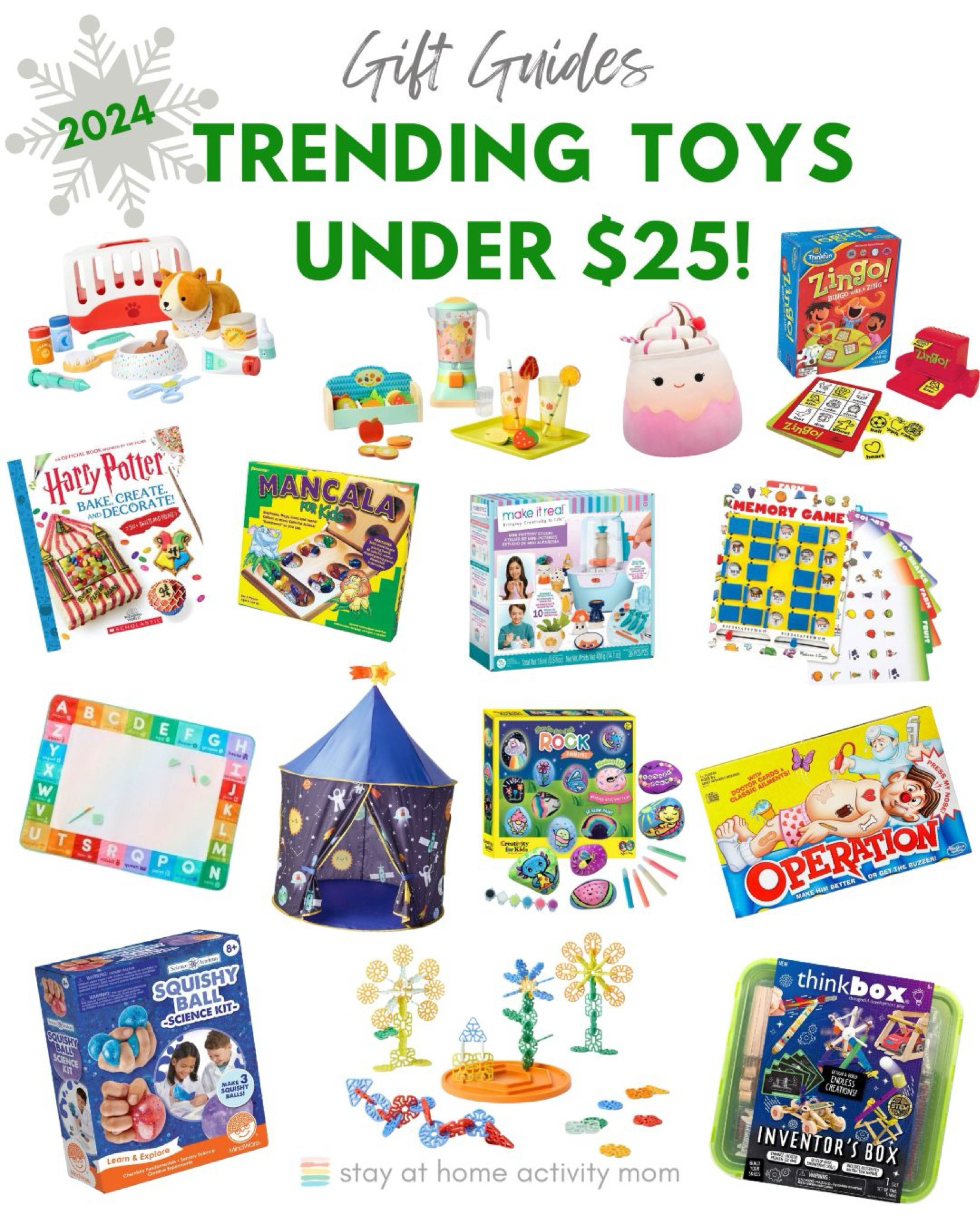 🎁 Gift Guides: 2024 🎁 Large variety of toys all under $25!! You can’t beat that  

#LTKGiftGuide #LTKHoliday #LTKKids