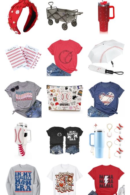 In my baseball mom era ❤️⚾️❤️ rounding up a ton of baseball Mom T-shirts and baseball mom accessories perfect for game day all season long! 

#LTKfindsunder50 #LTKkids #LTKstyletip