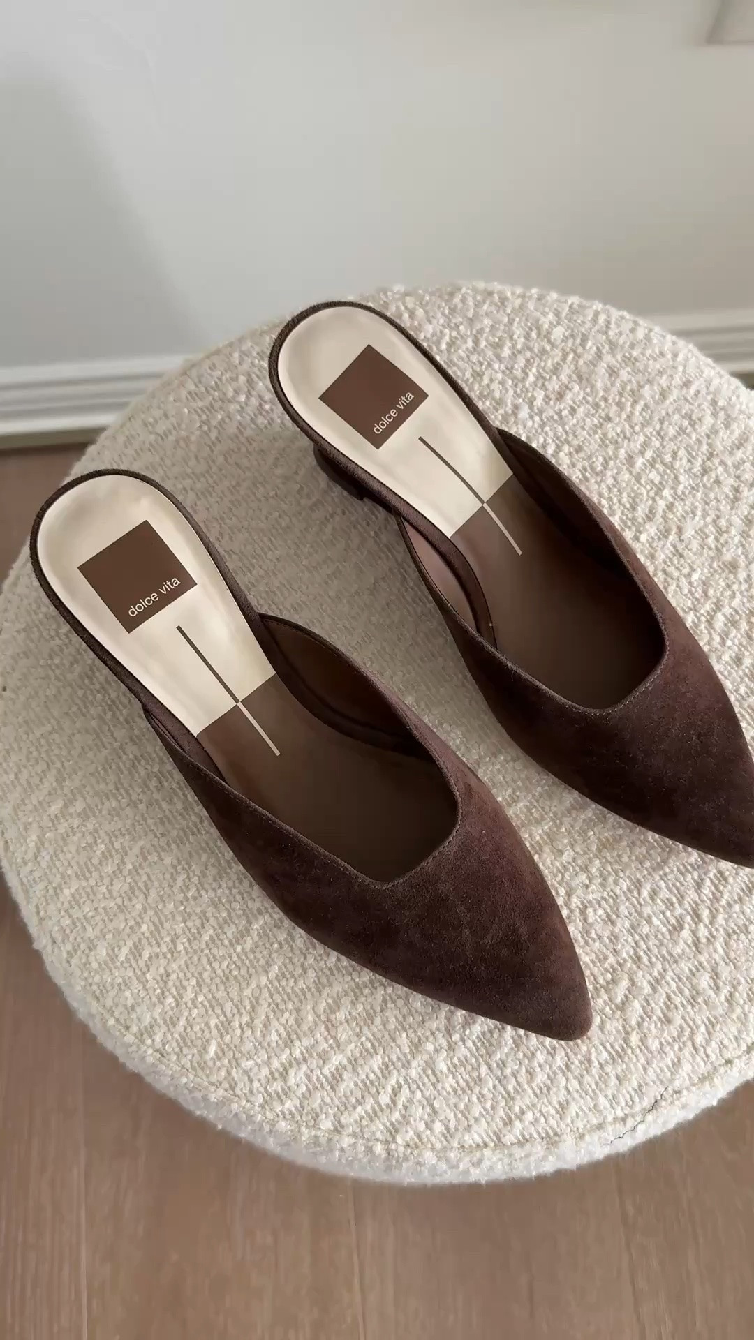 Brown suede wedge for Fall. A beautiful elongated toe box and walkable wedge. I love slipping these on.

#LTKgrwm #LTKootd #LTKSeasonal
