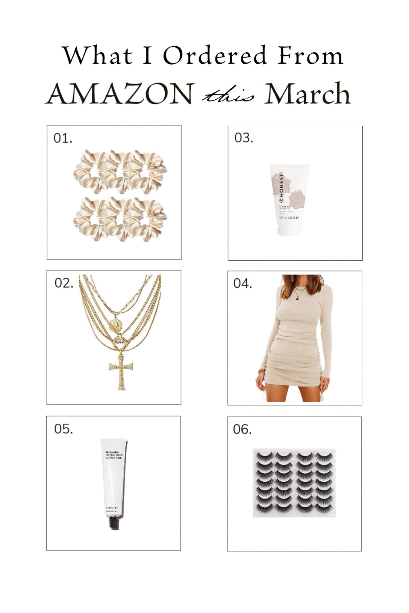 March Amazon Order 🫶🏽 #amazon #cleanbeauty #veganeyelashes 

#LTKunder50 #LTKGiftGuide #LTKFind