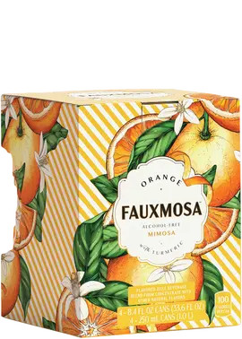 Fauxmosa Orange with Turmeric Non-Alcoholic Mimosa | Total Wine