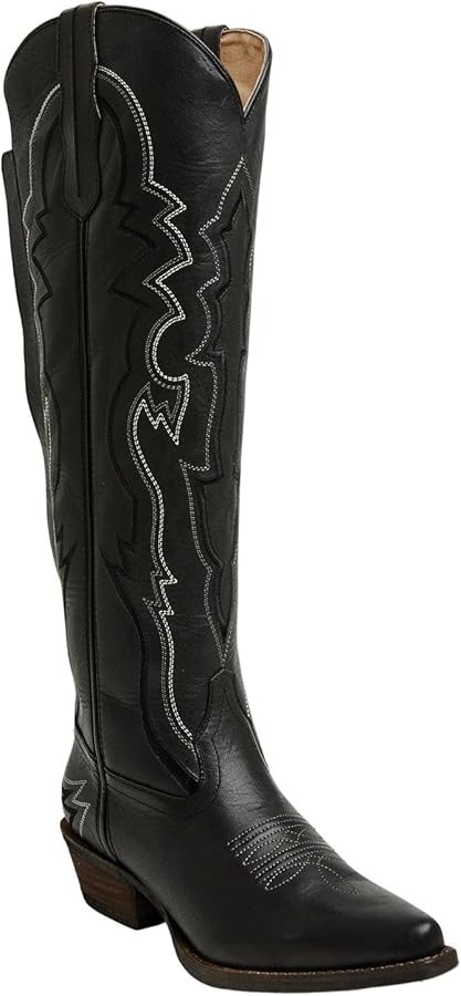 Shyanne Women's Leah Tall Western Boot Snip Toe - Bswfa25l2 | Amazon (US)