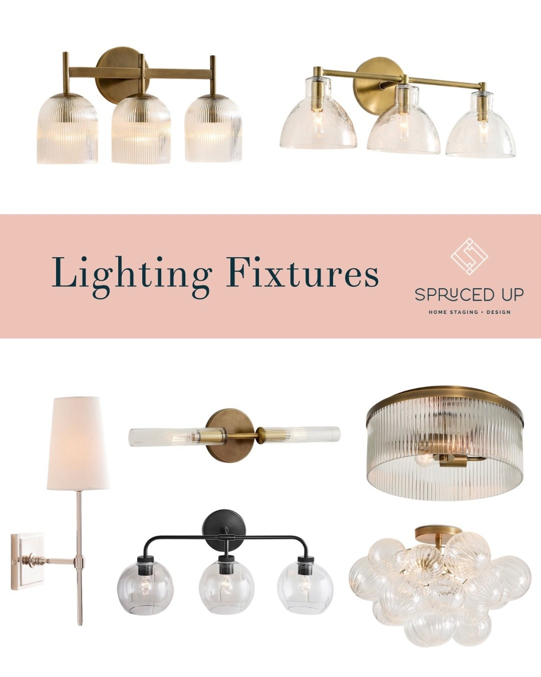 Favorite lighting fixtures for the bathroom 

#LTKHome