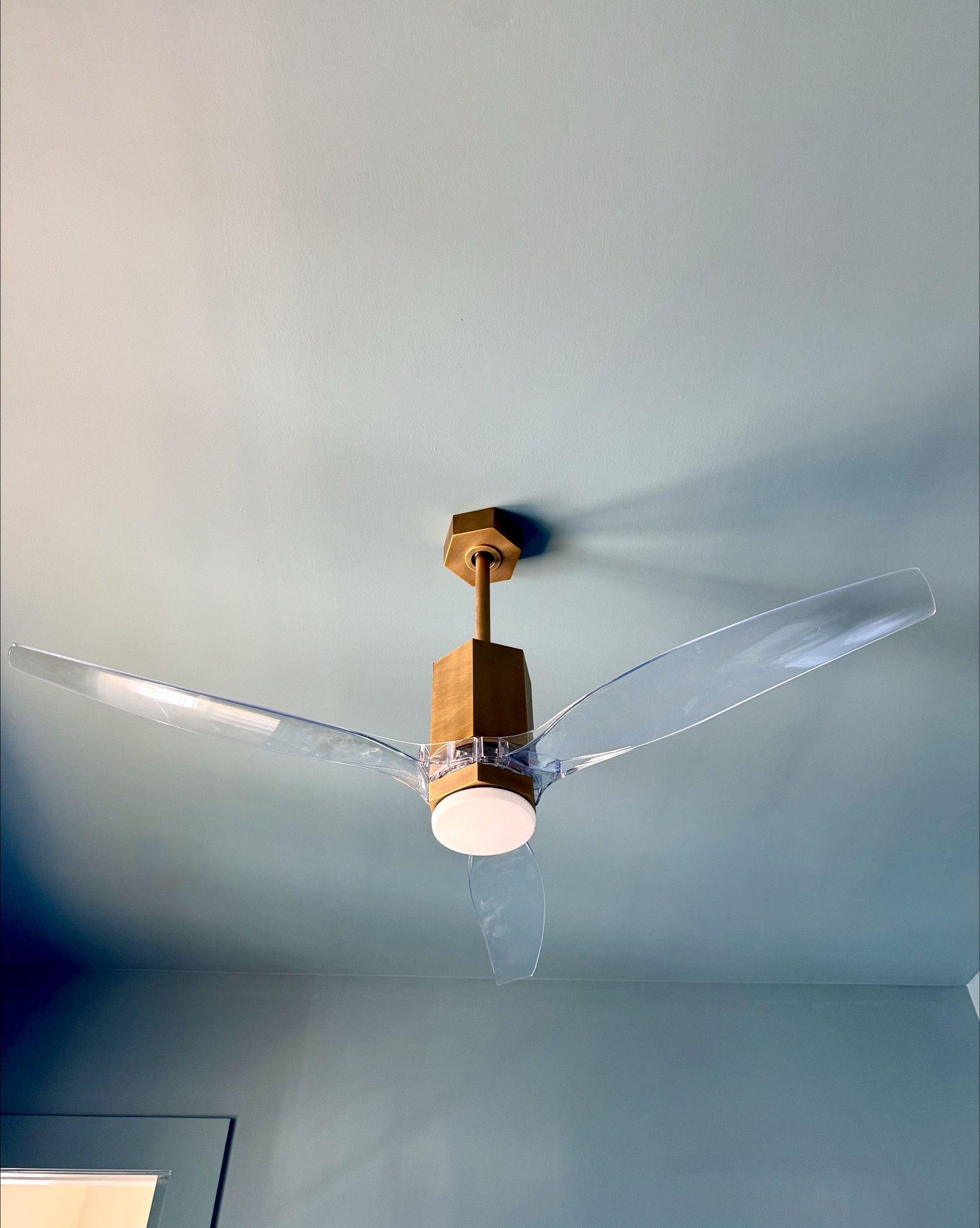 What I love most about these indoor/outdoor acrylic fans is the way they disappear into the ceiling. However, it makes photographing them quite a challenge! They re remote controlled, and have their own app! 

#LTKHome #LTKStyleTip
