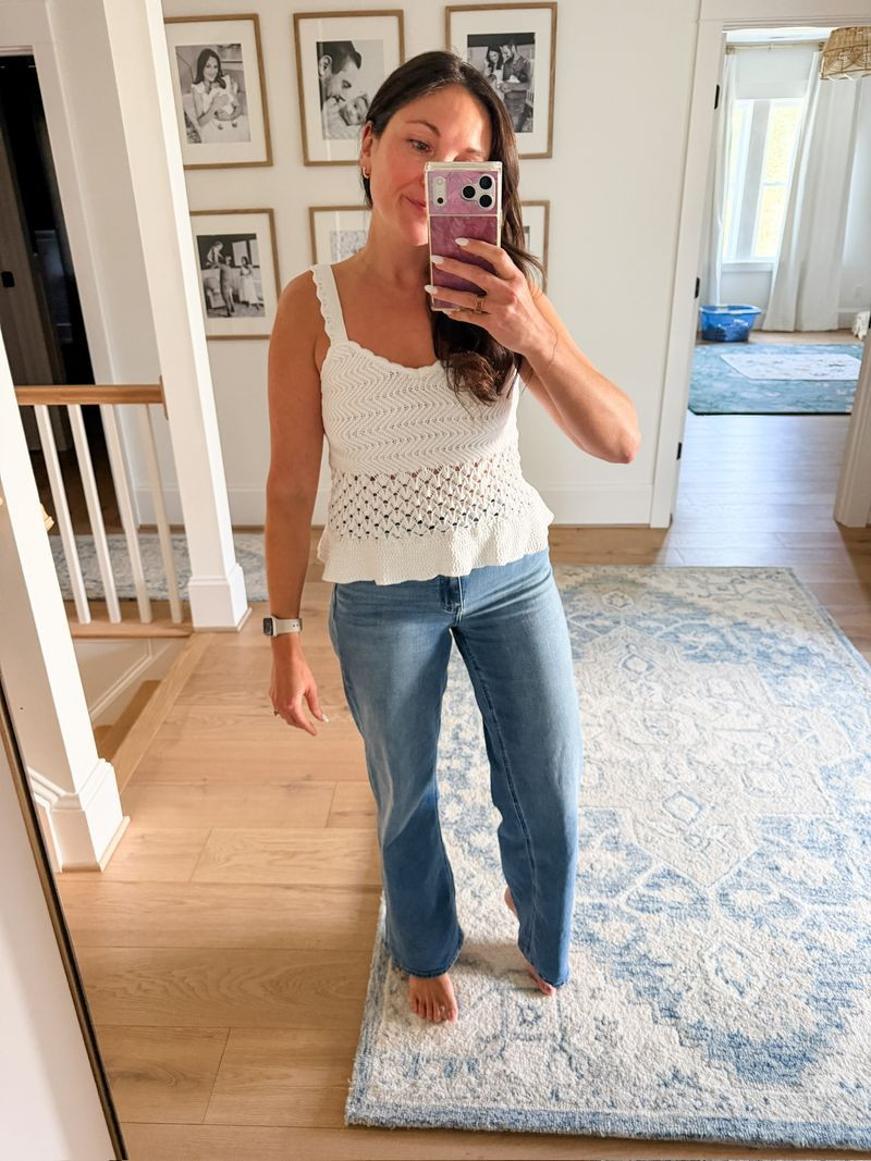 Fall Transition Outfit - 27 in jeans 

 #LTKdayinmylife #LTKgrwm #LTKootd
