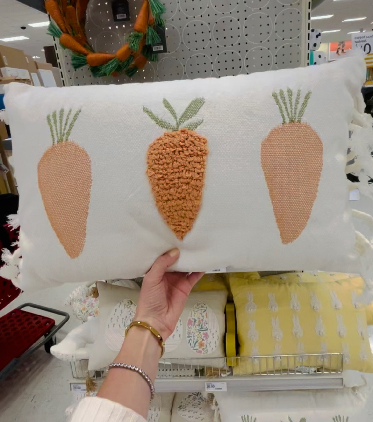 New Easter throw pillows by Threshold at Target 

#LTKhome #LTKSeasonal #LTKunder50