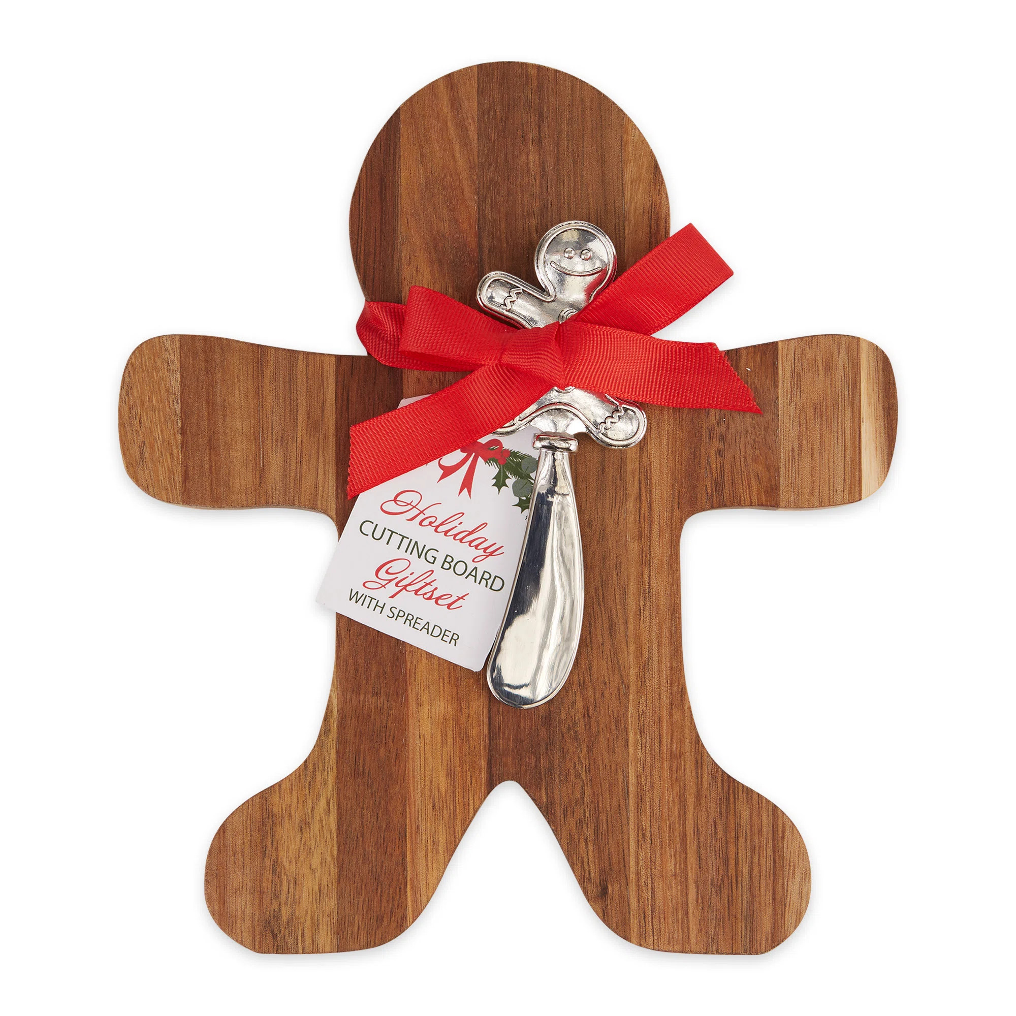 Design Imports Gingerbread Man Cutting Board Gift Set/2 | Wayfair North America