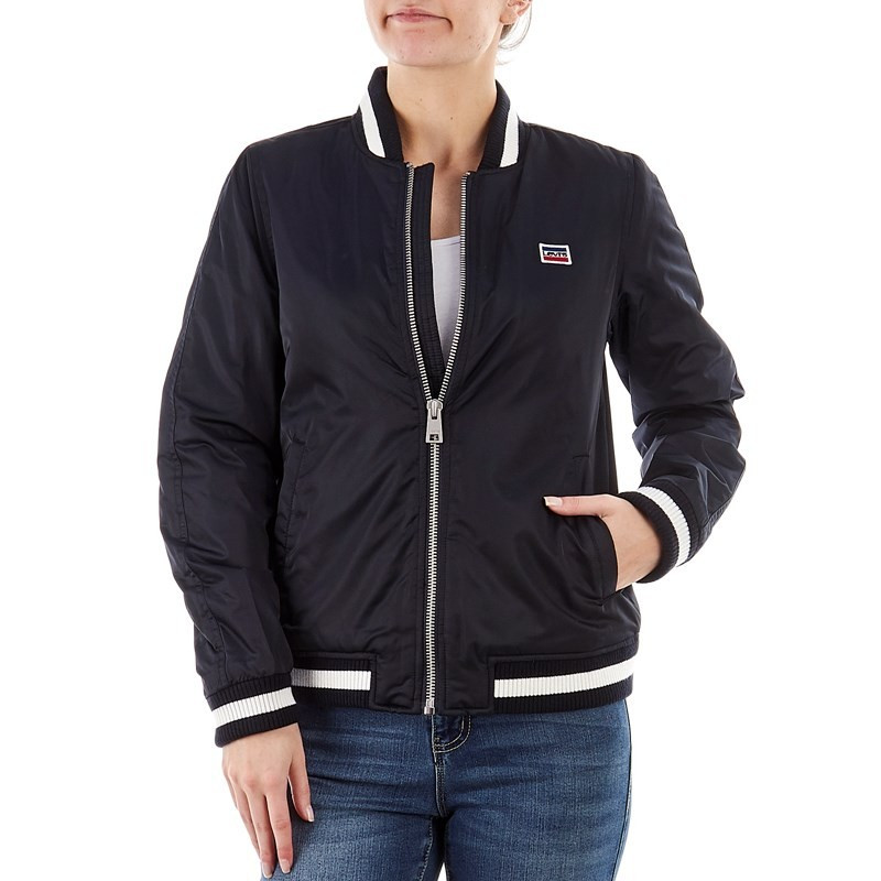 Juniors Logo Nylon Bomber Jacket 110400276 | Burlington Coat Factory
