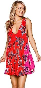 New Women's Thought I Was Dreamin Mini Dress Rayon Natural | Amazon (US)