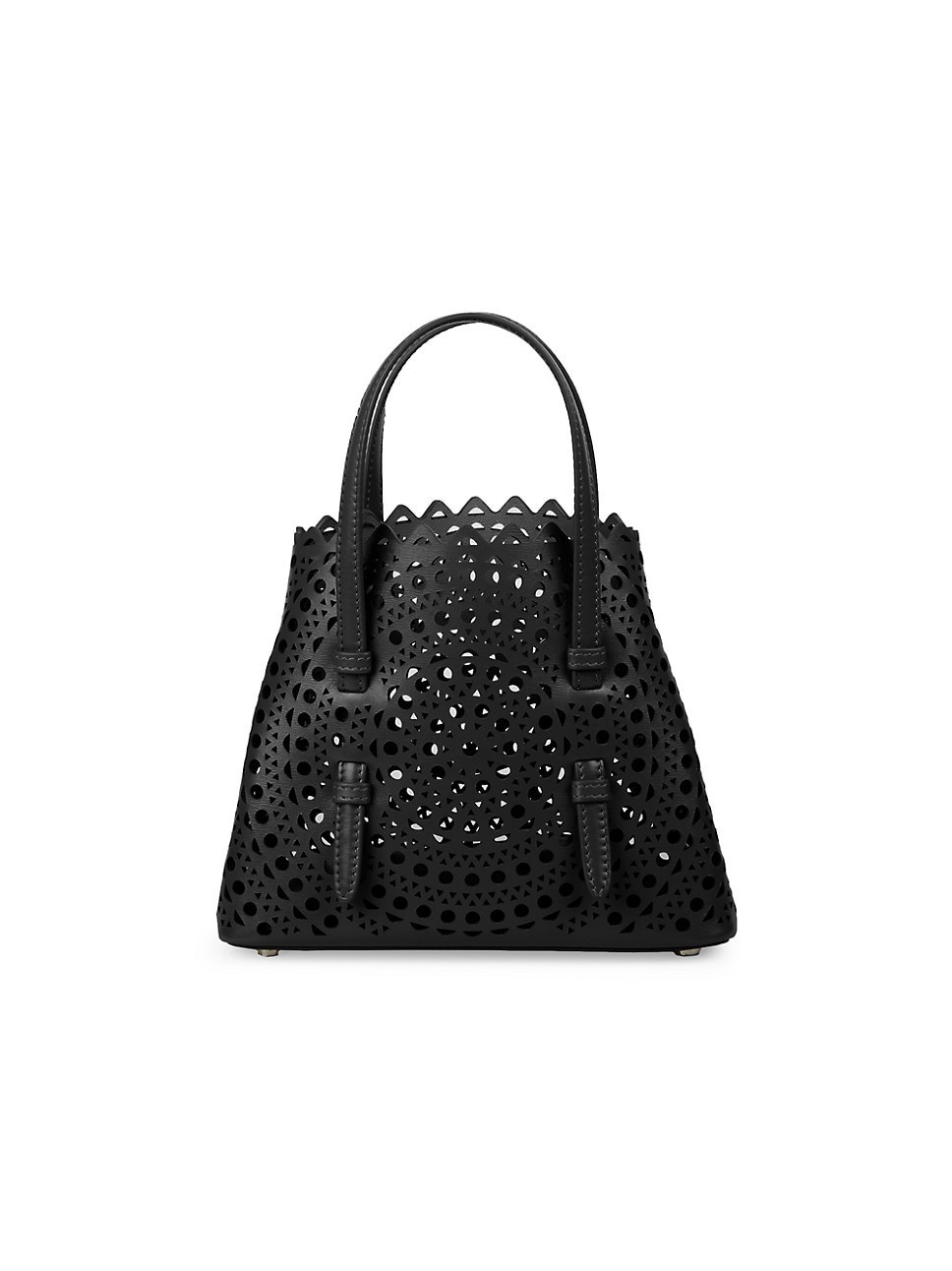 Mini Mina Perforated Leather Tote | Saks Fifth Avenue
