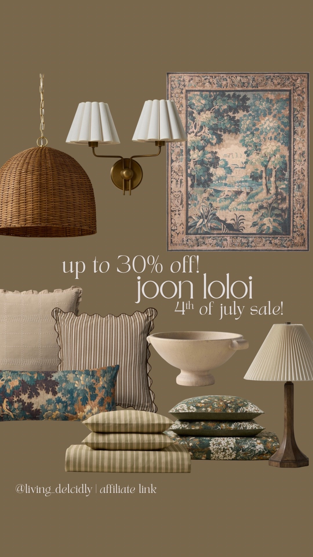 Get up to 30% off these gorgeous finds @Joon Loloi for their 4th of July sale! I’ll take one of everything please!

Neutral home decor, vintage inspired finds, living room styling, bedroom styling, kitchen finds

#LTKHome #LTKSaleAlert