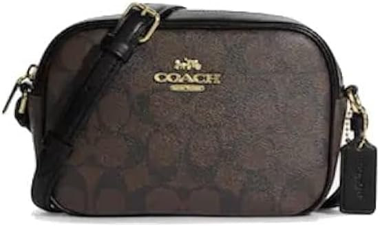 Coach Women's Mini Camera Bag (IM/Brown/Black) | Amazon (US)