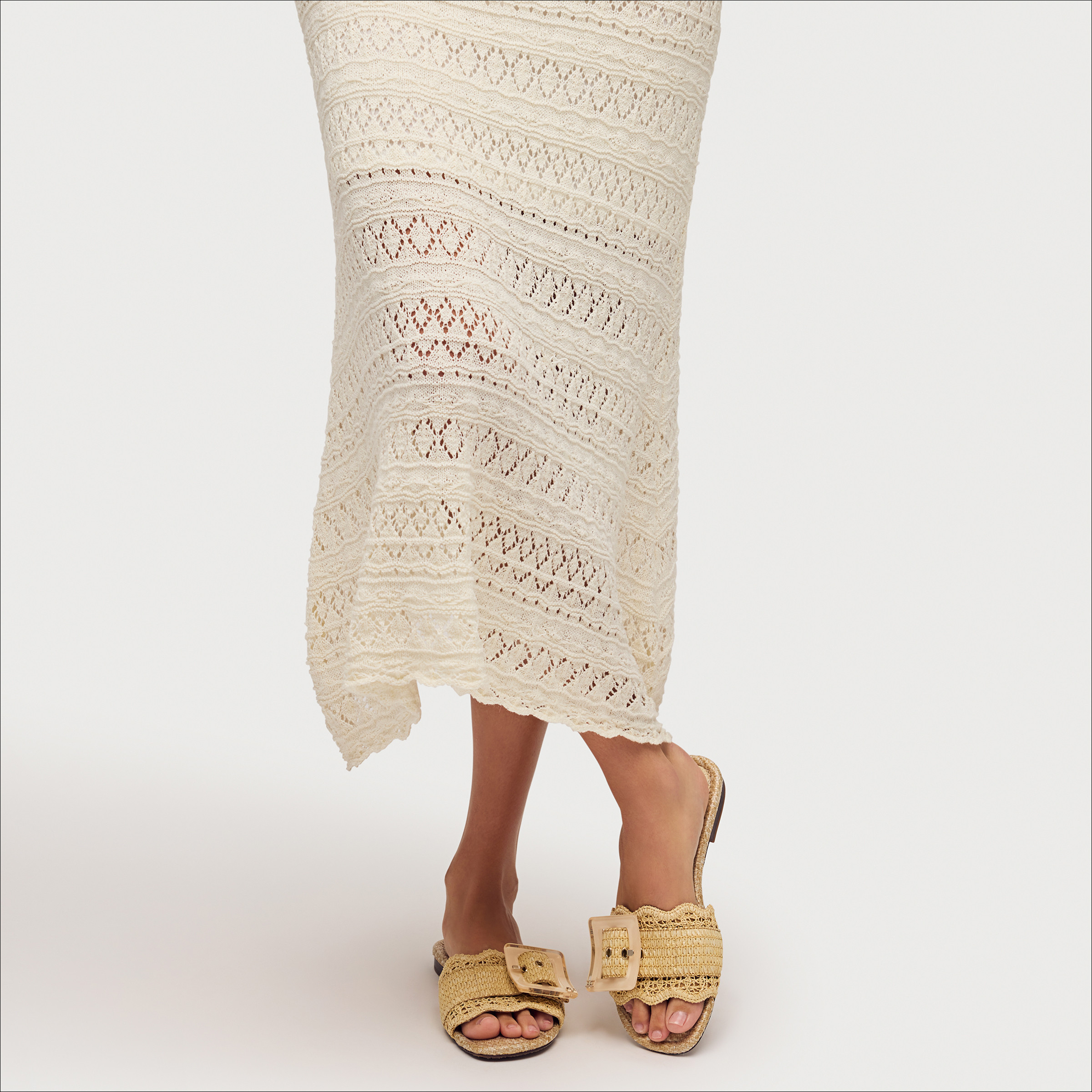 Sam Edelman Bambi Slide Sandal Natural 6.0 | Sam Edelman