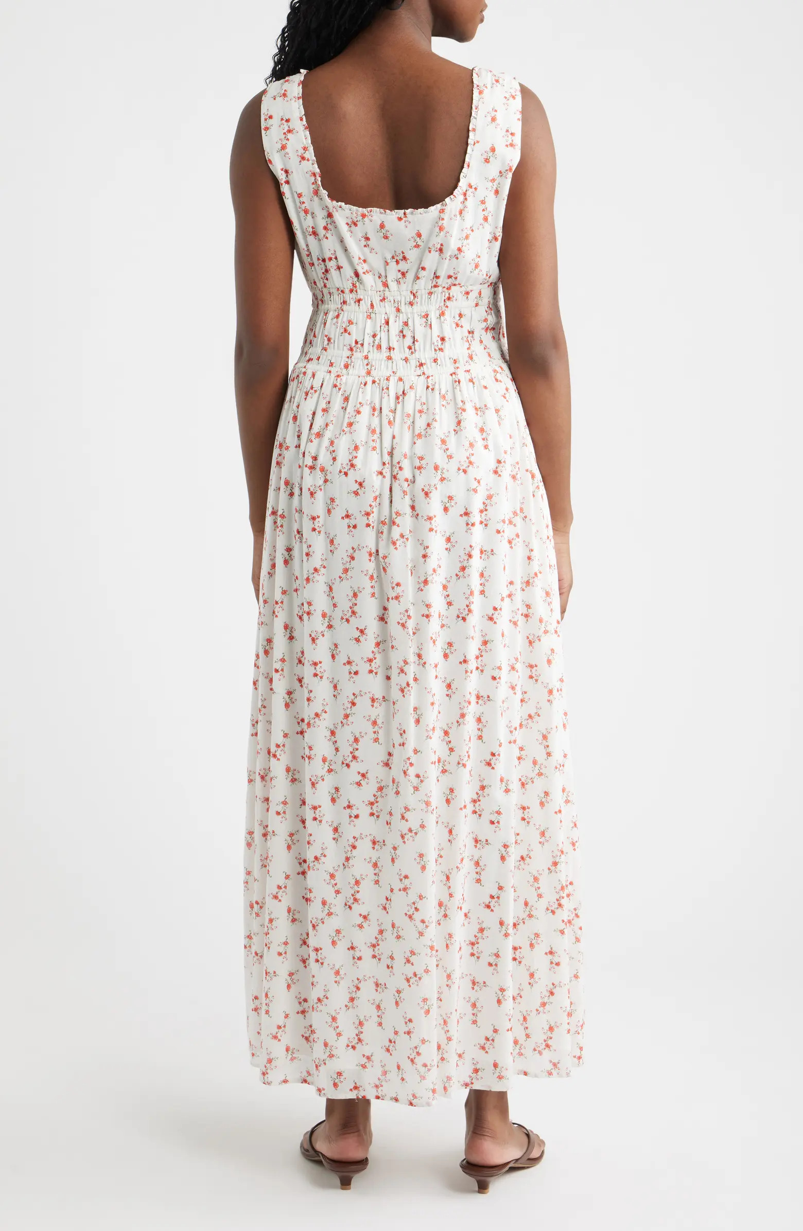 Jordie Floral Cotton Maxi Sundress | Nordstrom